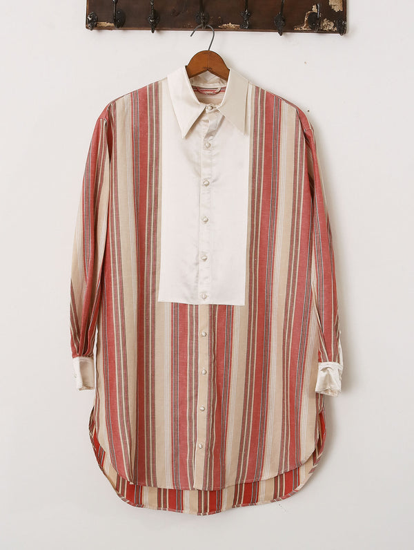 'Flyte' Nightshirt - Red Striped - Archival Sale