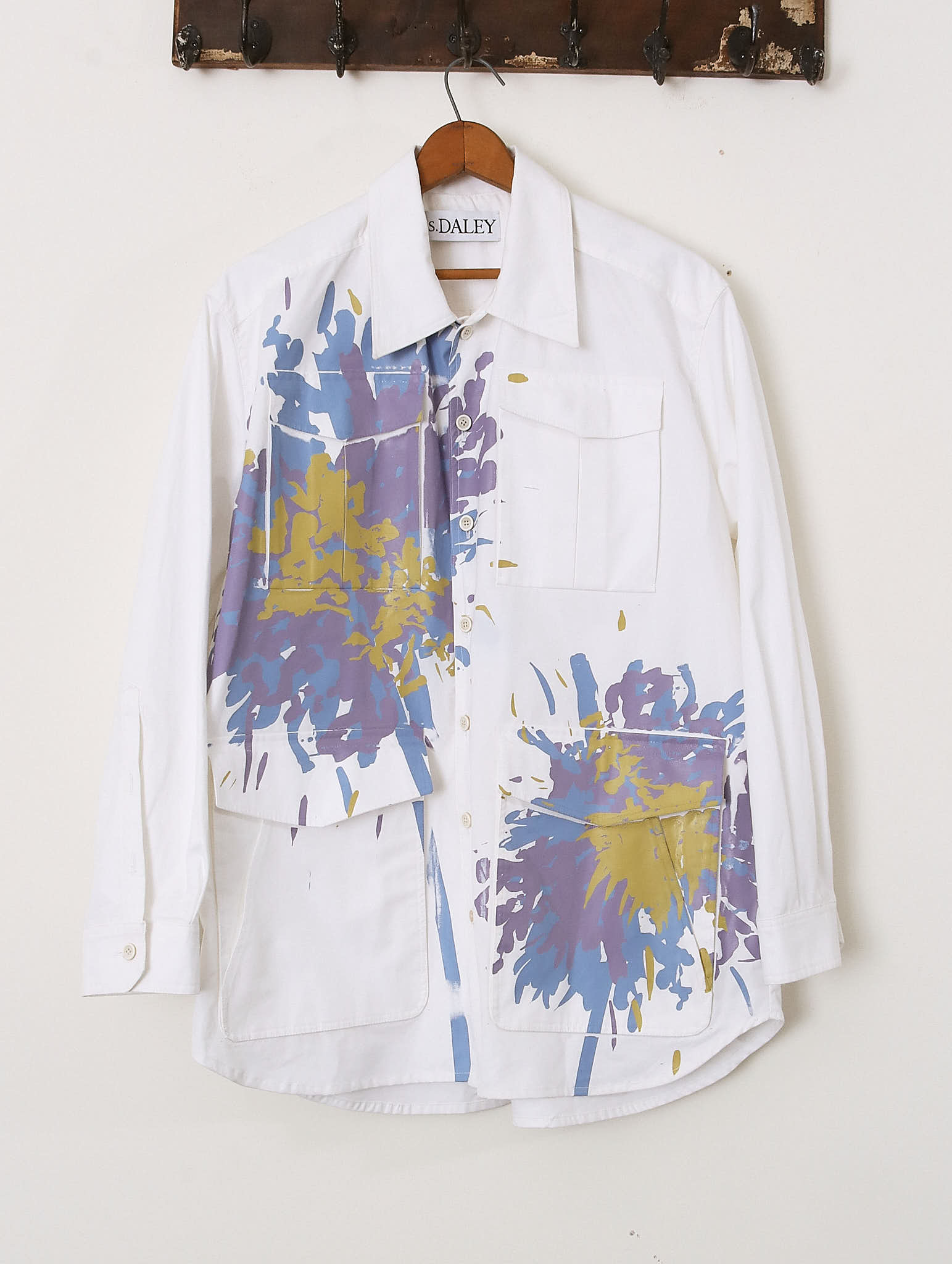 'Hockney' Splatter Overshirt - Archival Sale