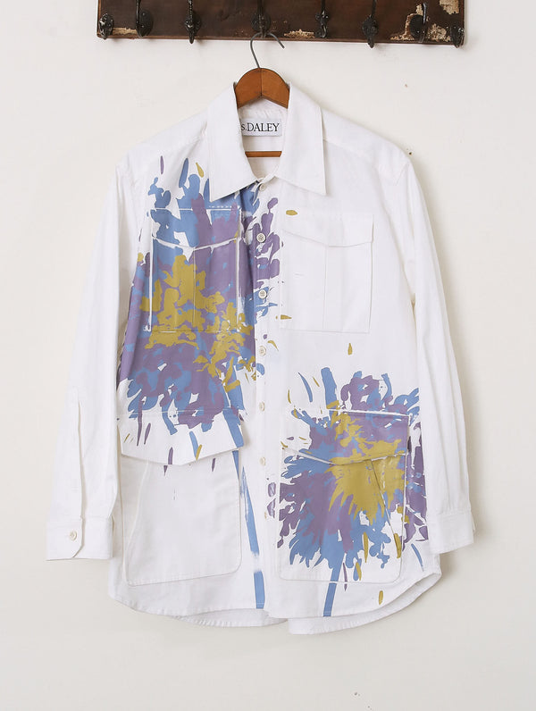 'Hockney' Splatter Overshirt - Archival Sale