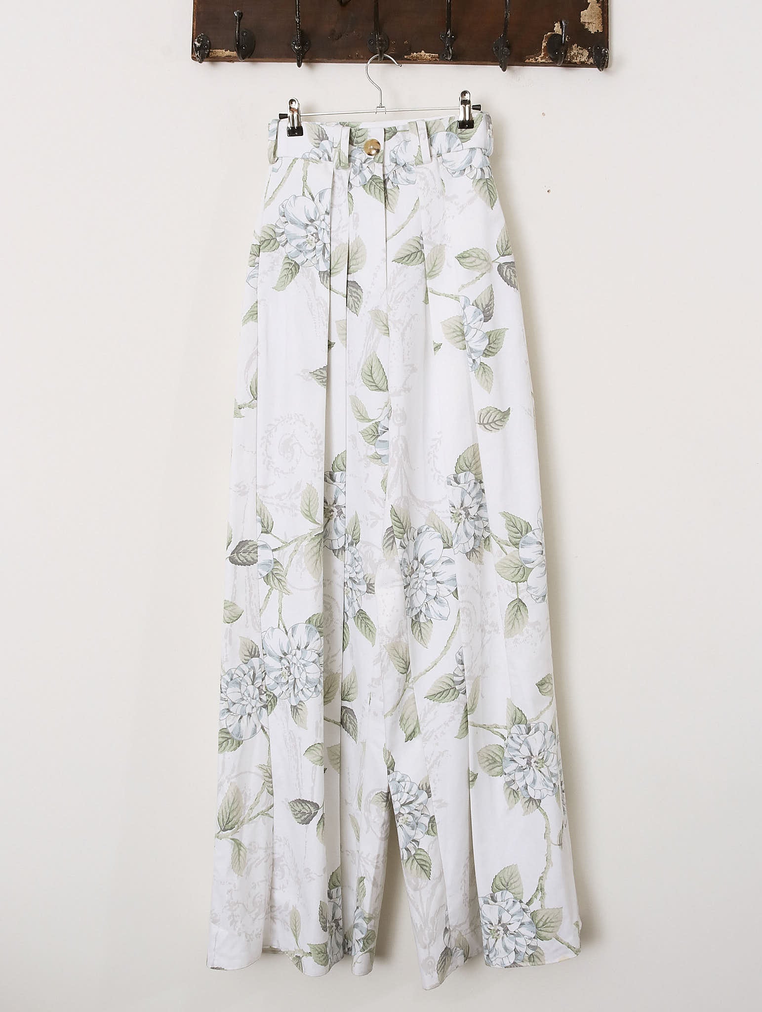 'Amber' Floral Trousers - Women's - Archival Sale