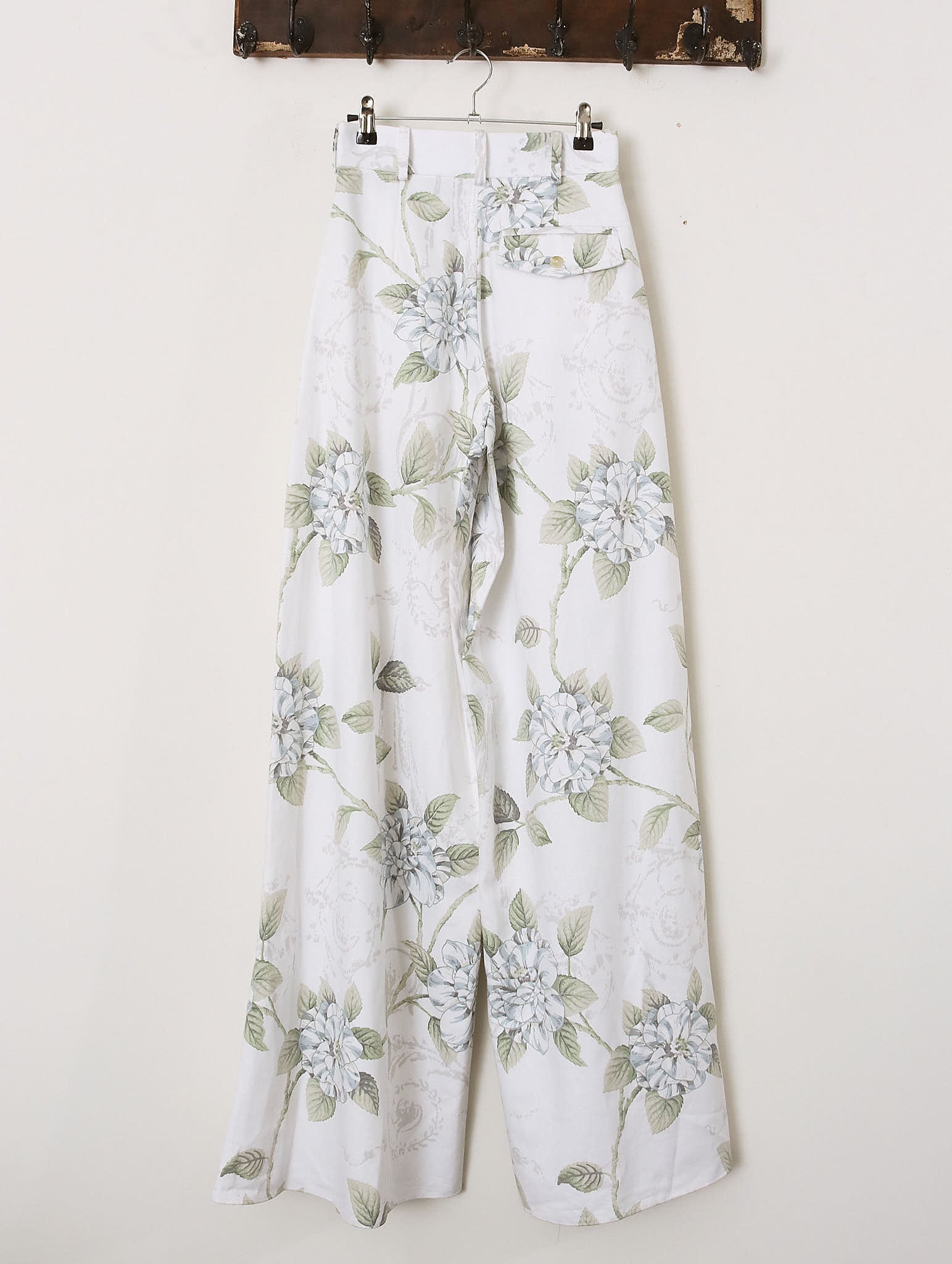 'Amber' Floral Trousers - Women's - Archival Sale