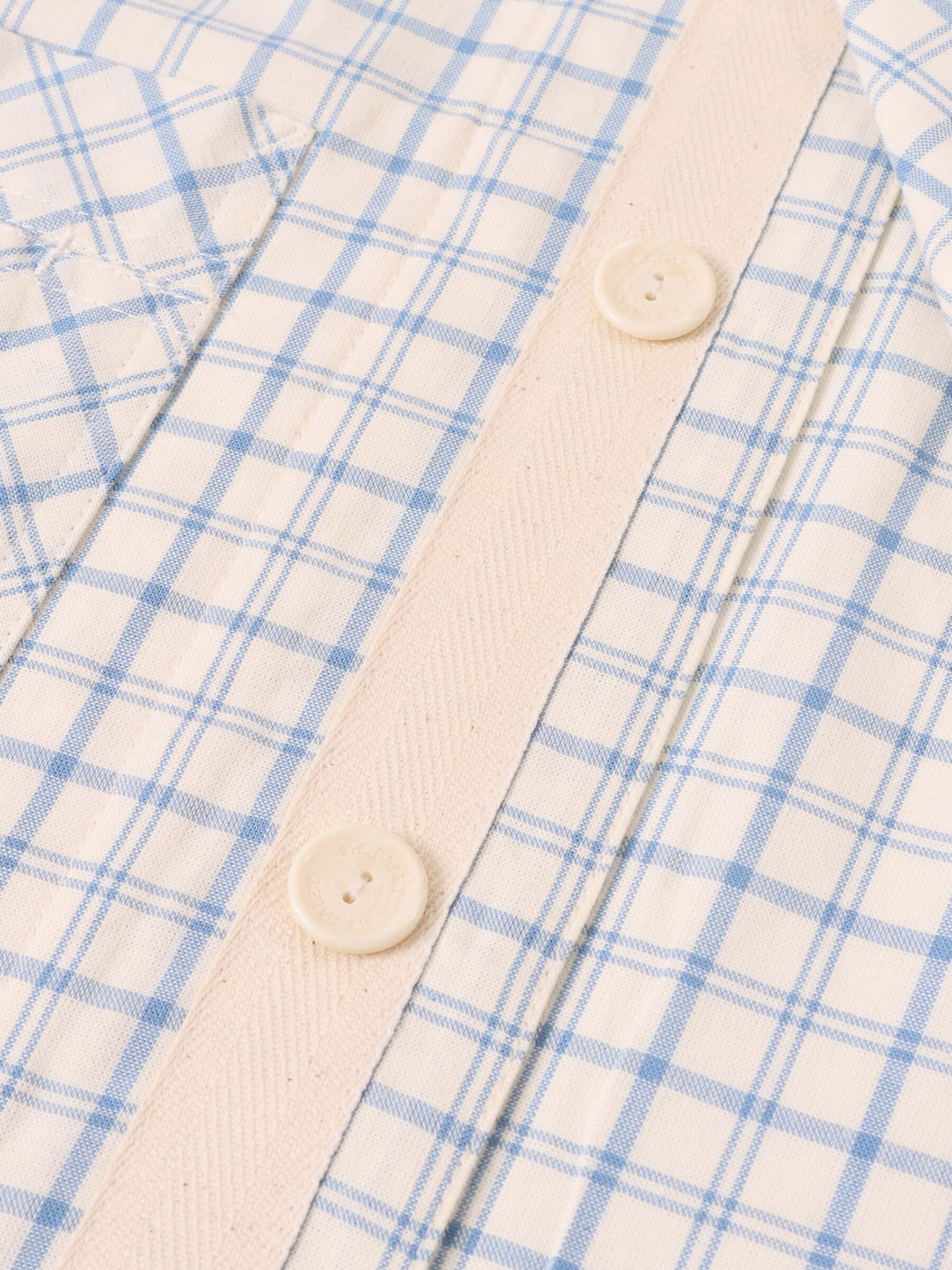 Clarence' Chore Jacket - Blue and White Check