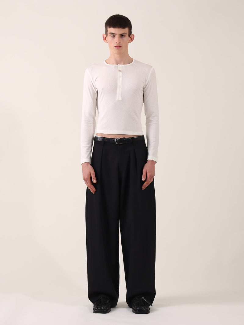 'Harold' T-shirt - Sheer Ecru