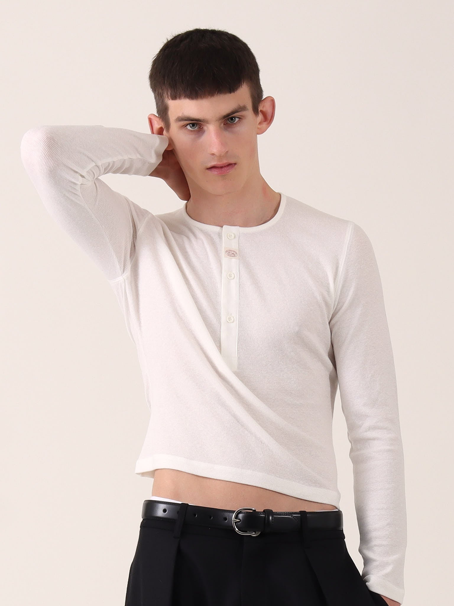 'Harold' T-shirt - Sheer Ecru