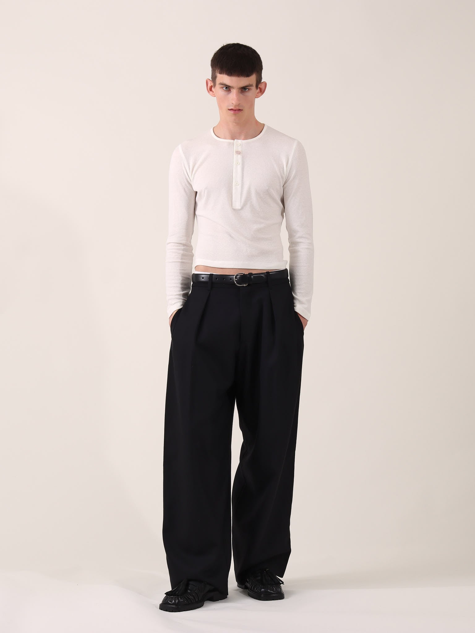 'Harold' T-shirt - Sheer Ecru