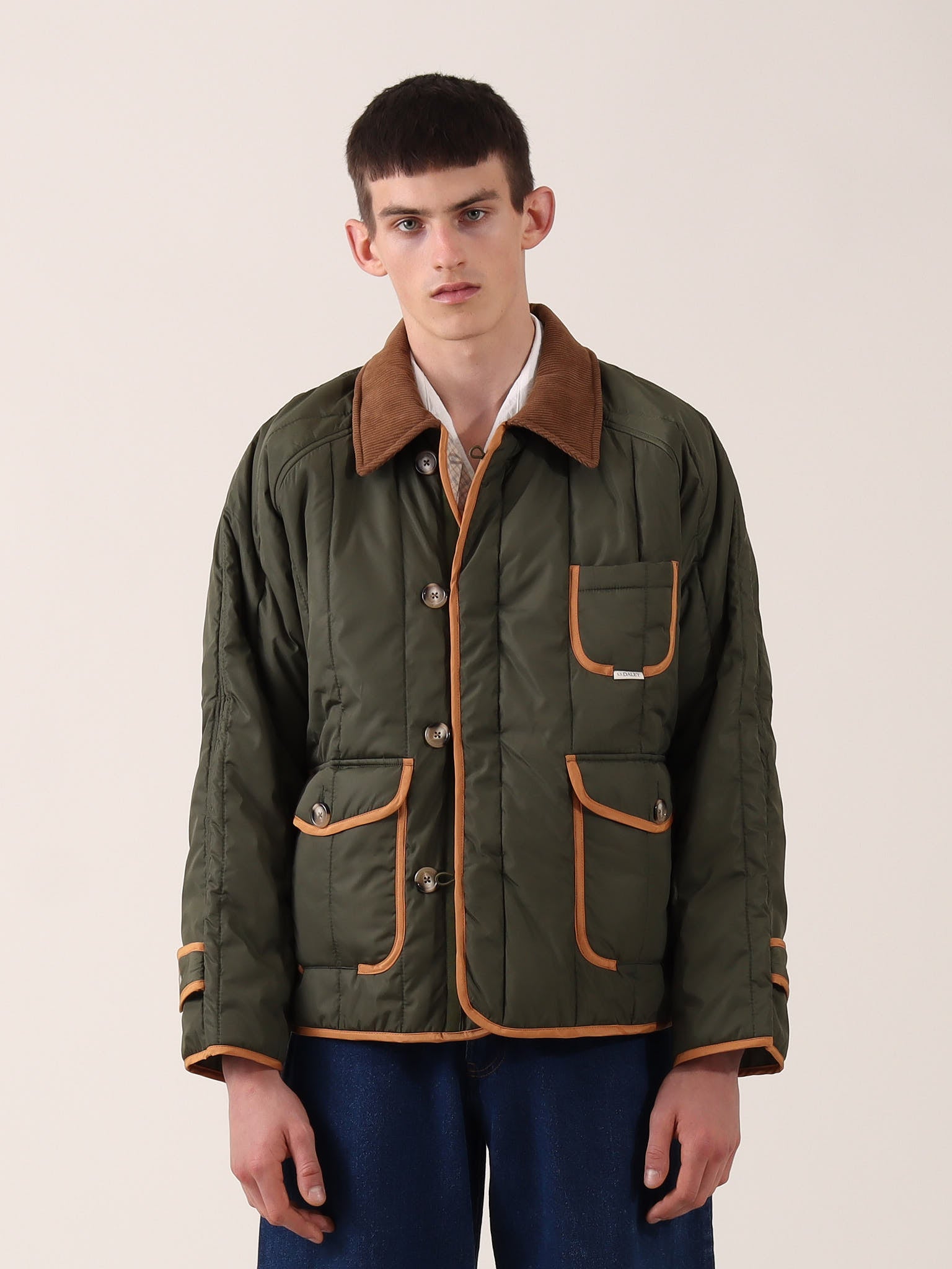 Durham Quilted Jacket - Green