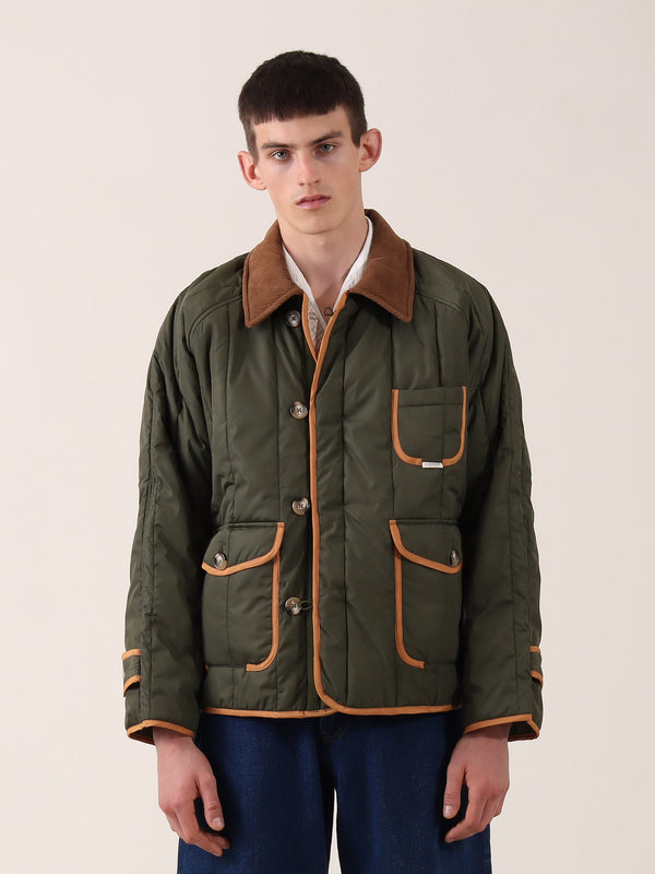 Durham Quilted Jacket - Green