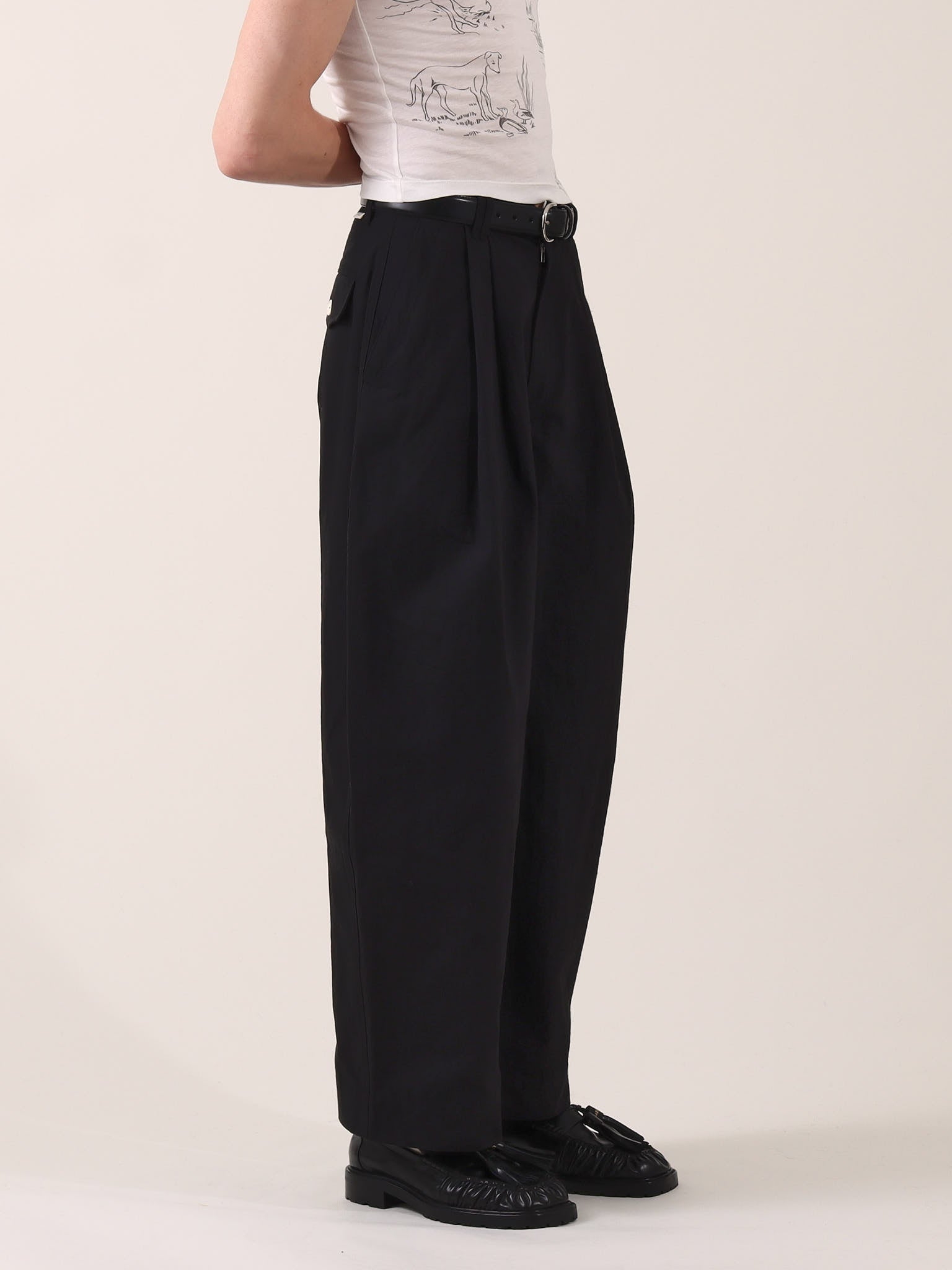 'Clarence' Trouser - Black