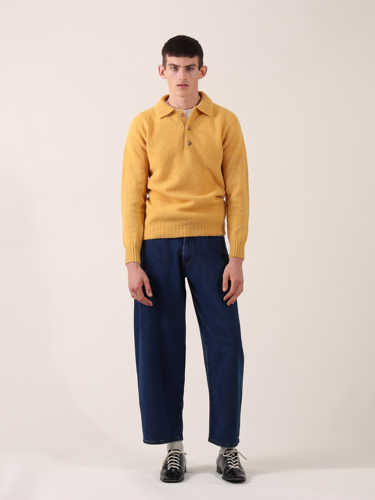 Harrow Polo - Mustard