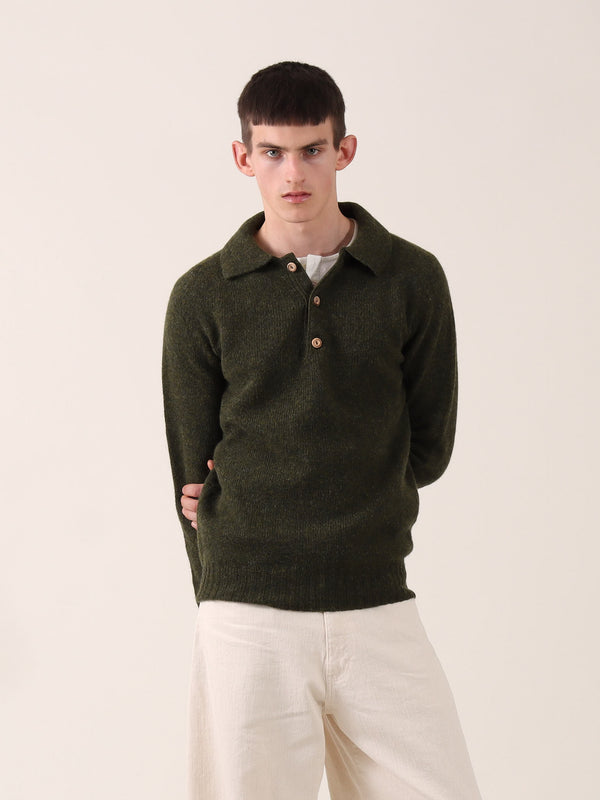 Harrow Polo - Moss alternate view