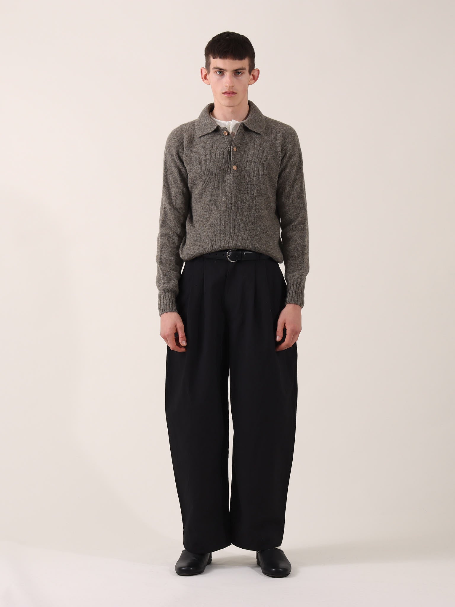 Harrow Polo - Oatmeal Marl