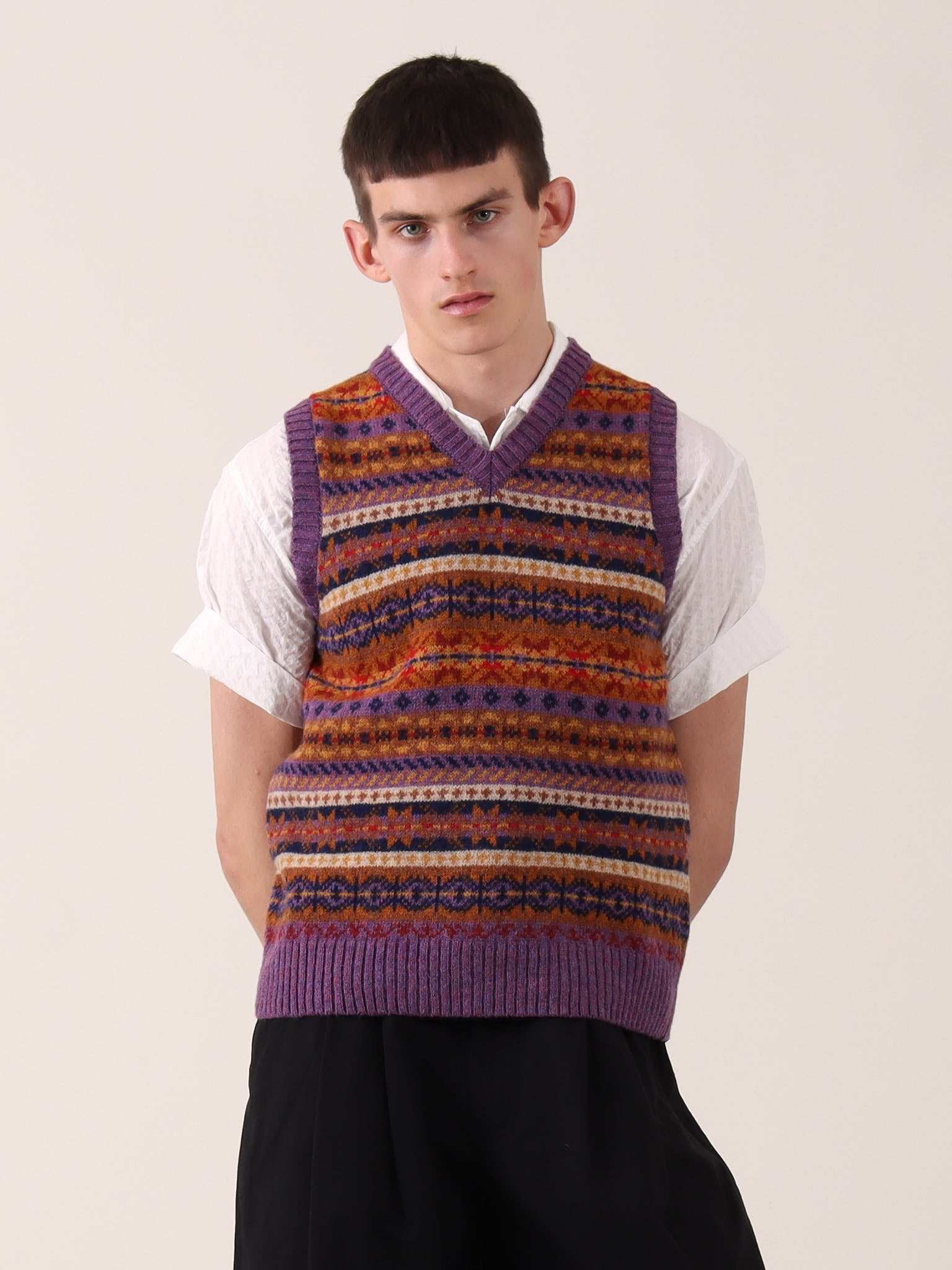 Eddie Fair Isle Vest