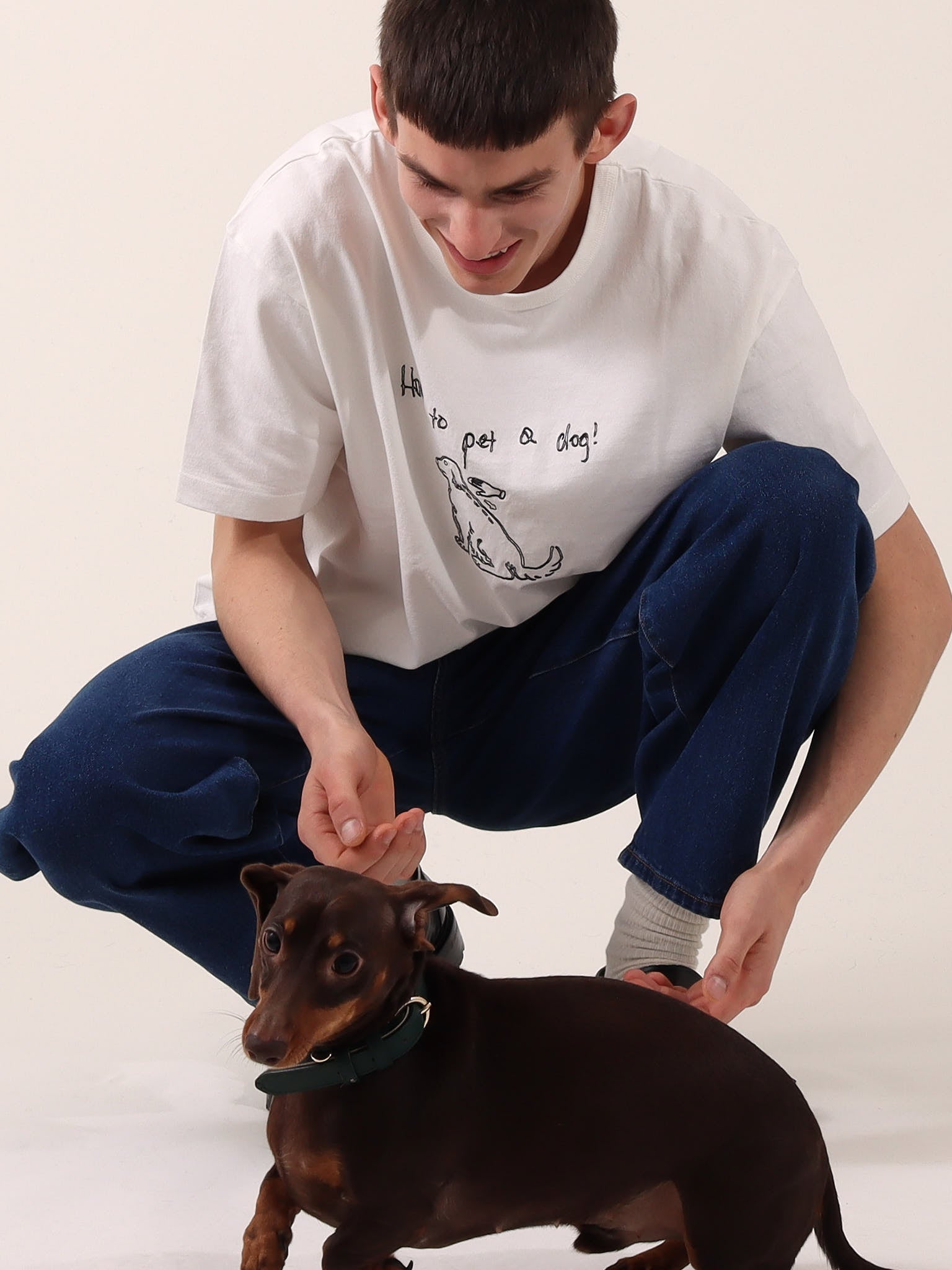 'How To Pet A Dog' T-Shirt