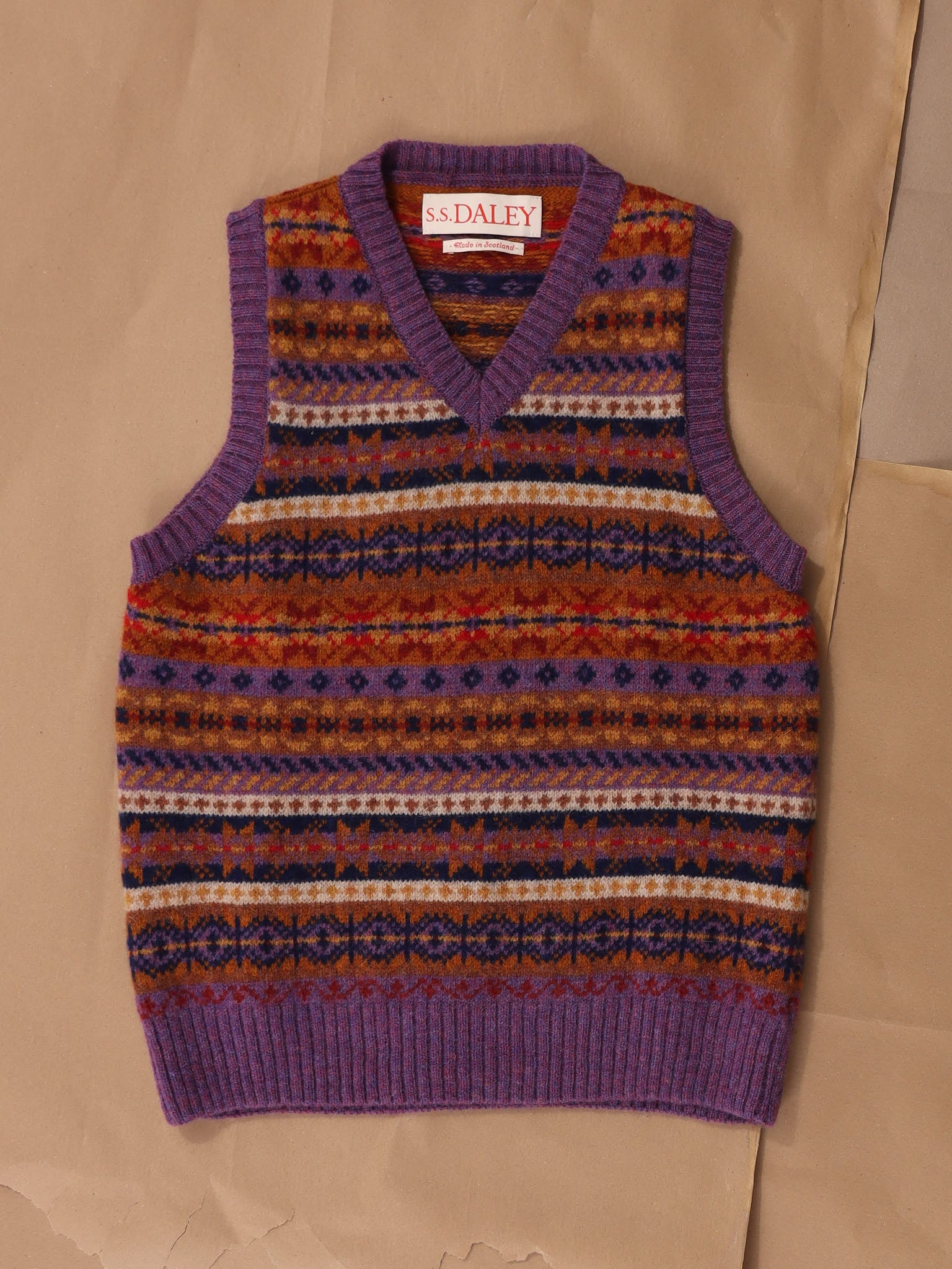 Eddie Fair Isle Vest